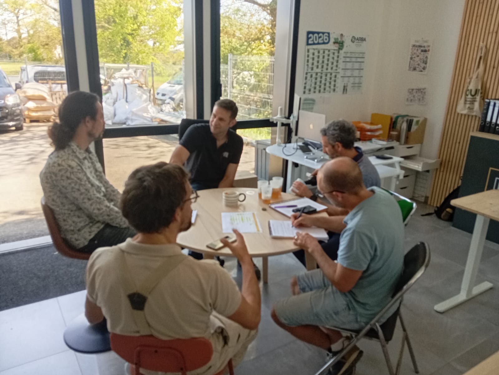 Table ronde entre adhérents du réseau Echobat en Vendée